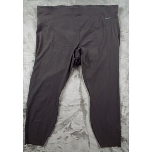 NIKE Pants Womens 1X Gray Leggings Track Jogger Gym Walking Running Yoga NWT